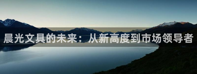 卧龙吟娱乐将：晨光文具的未来：从新高度到