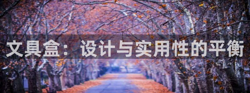 卧龙娱乐老板叫什么名子：文具盒：设计与实