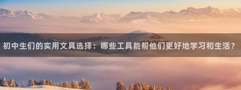 卧龙2神机娱乐代理：初中生们的实用文具选