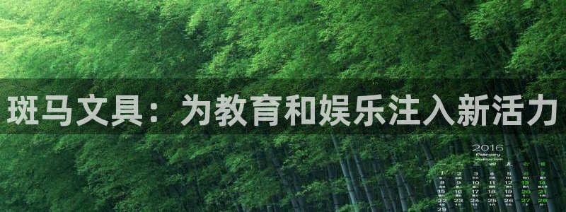 卧龙娱乐总管：斑马文具：为教育和娱乐注入